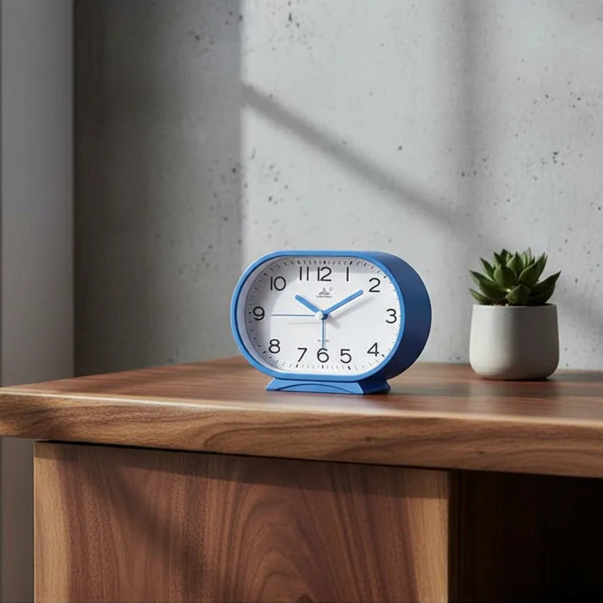 Réveil Analogique Ovale Silencieux