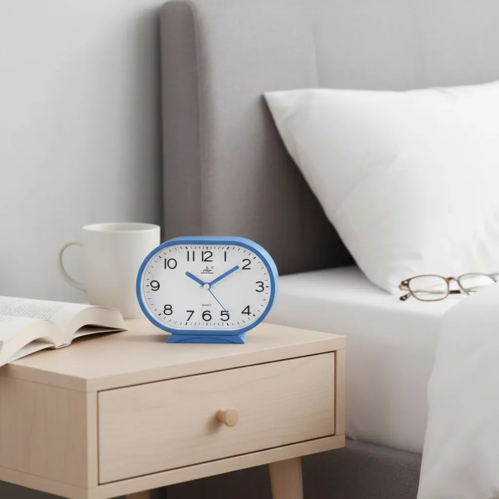 Réveil Analogique Ovale Silencieux