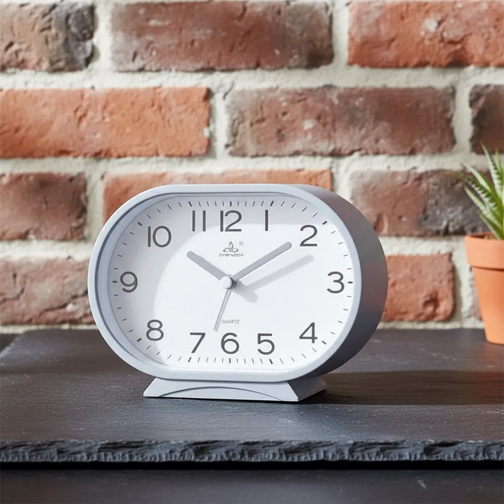Réveil Analogique Ovale Silencieux
