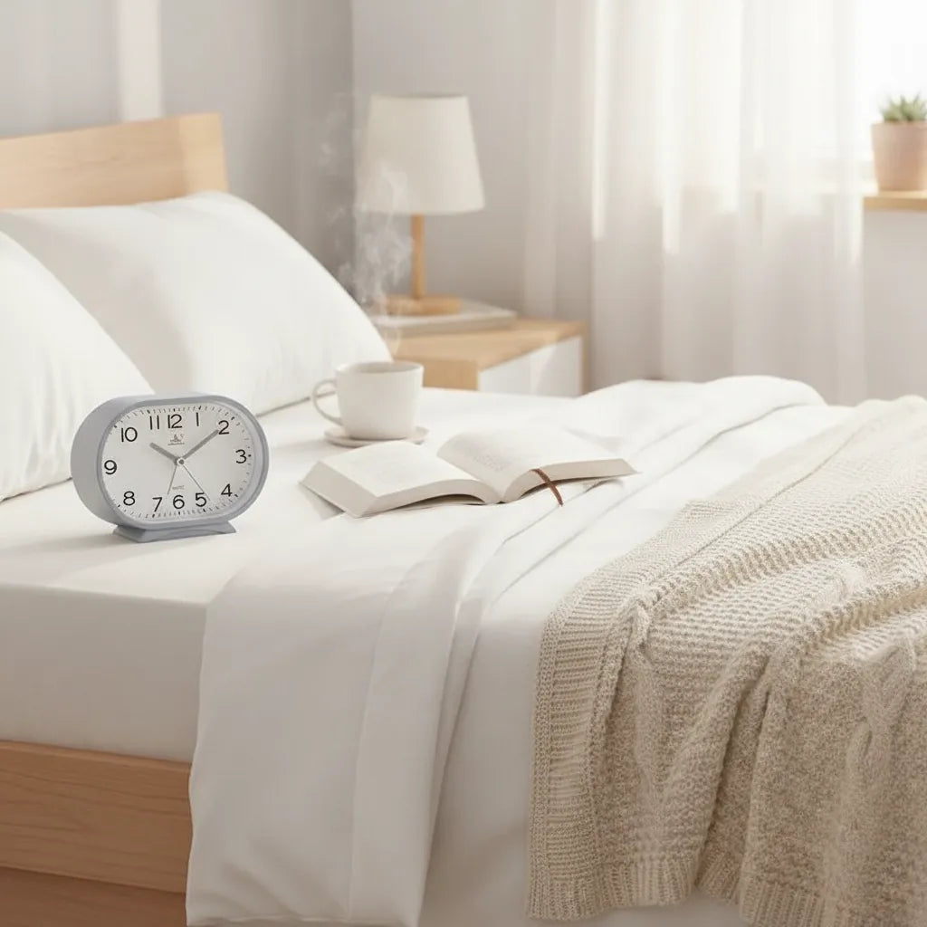 Réveil Analogique Ovale Silencieux