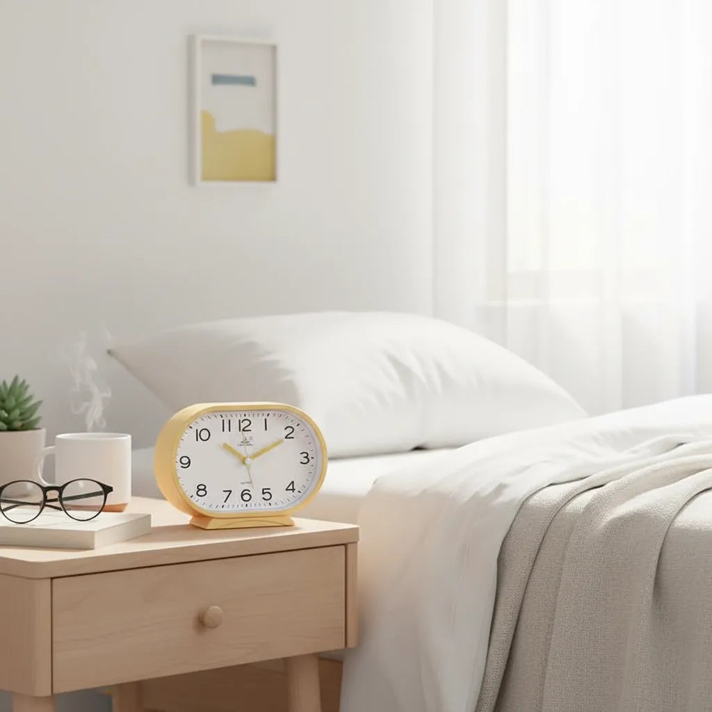 Réveil Analogique Ovale Silencieux