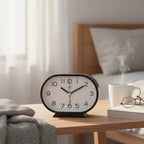 Réveil Analogique Ovale Silencieux