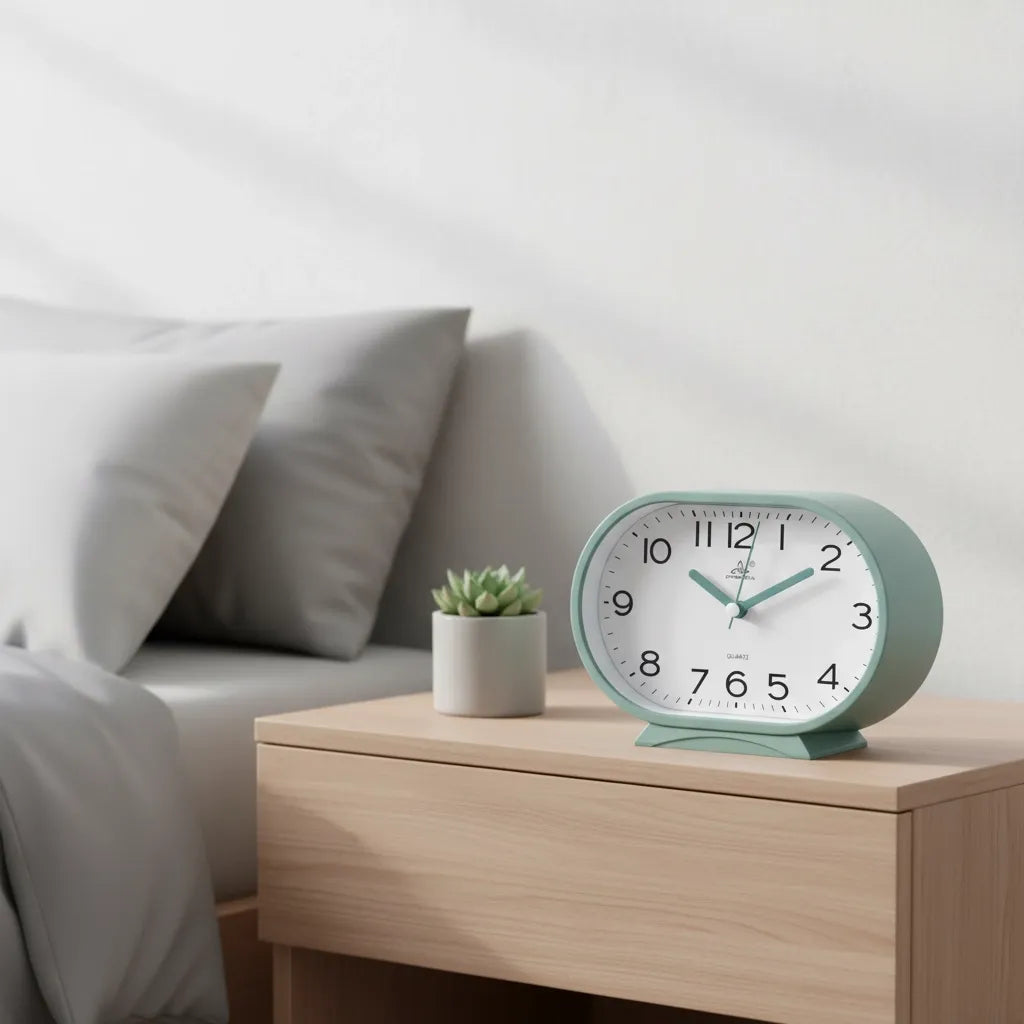 Réveil Analogique Ovale Silencieux