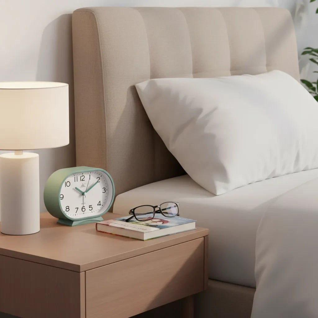 Réveil Analogique Ovale Silencieux