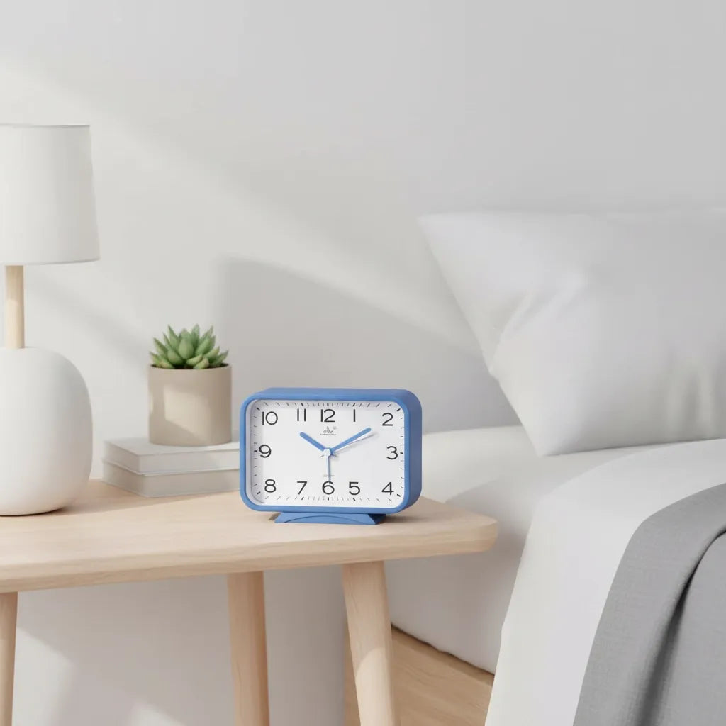 Réveil Analogique Rectangle Silencieux