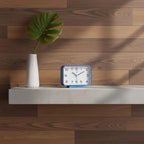 Réveil Analogique Rectangle Silencieux