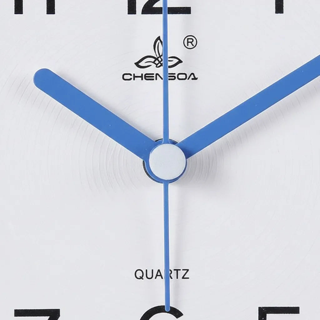 Réveil Analogique Rectangle Silencieux