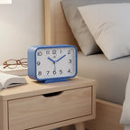 Réveil Analogique Rectangle Silencieux