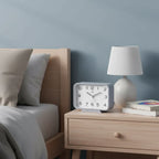 Réveil Analogique Rectangle Silencieux