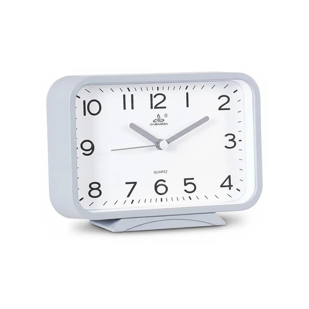 Réveil Analogique Rectangle Silencieux