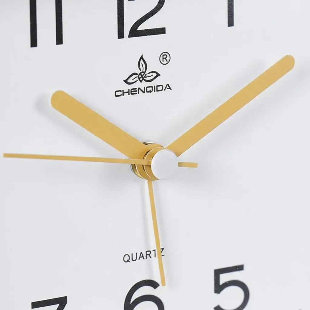 Réveil Analogique Rectangle Silencieux