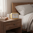 Réveil Analogique Rectangle Silencieux