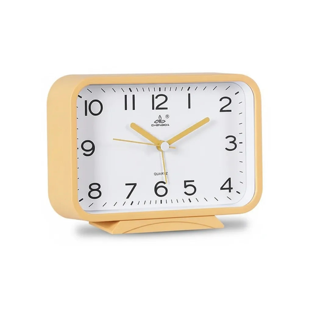 Réveil Analogique Rectangle Silencieux