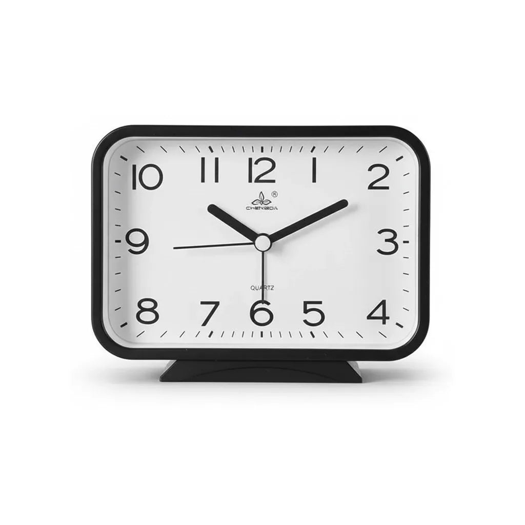 Réveil Analogique Rectangle Silencieux