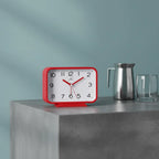 Réveil Analogique Rectangle Silencieux