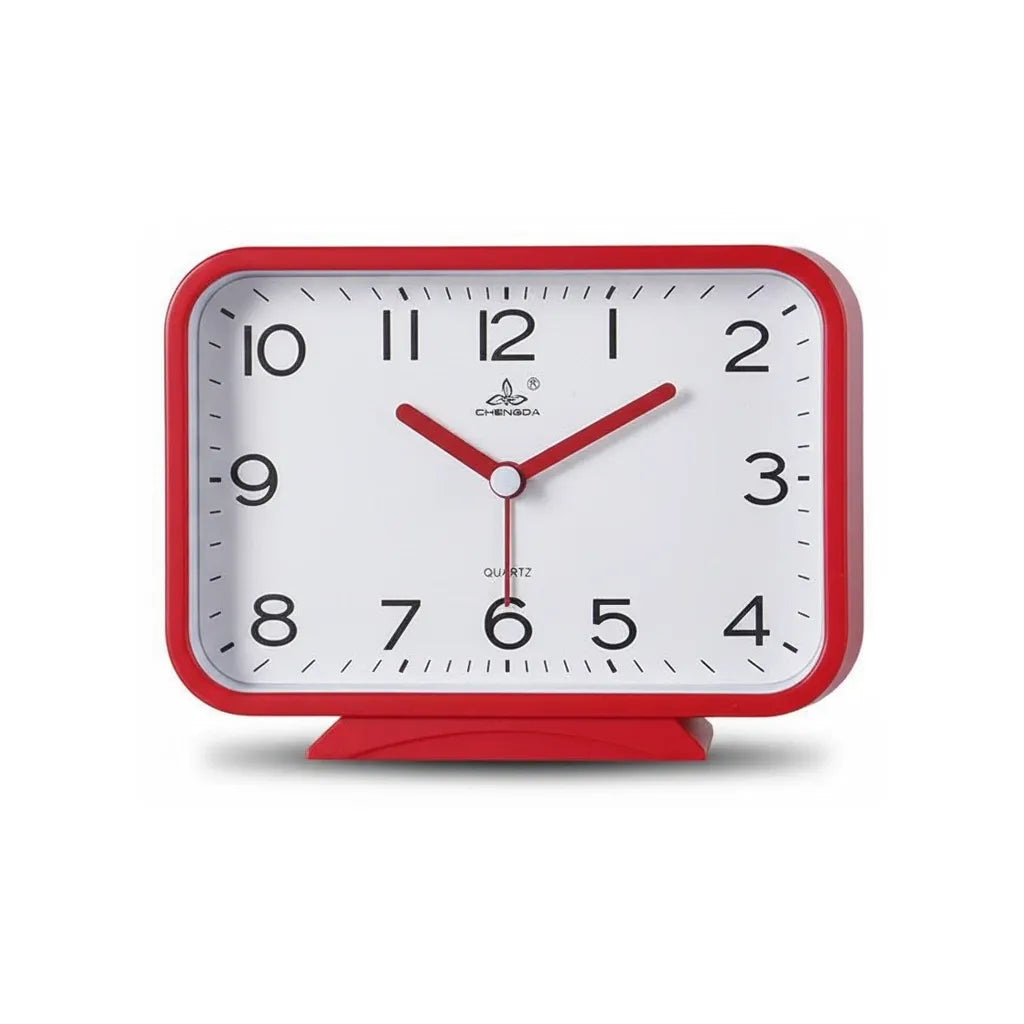 Réveil Analogique Rectangle Silencieux
