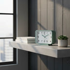 Réveil Analogique Rectangle Silencieux