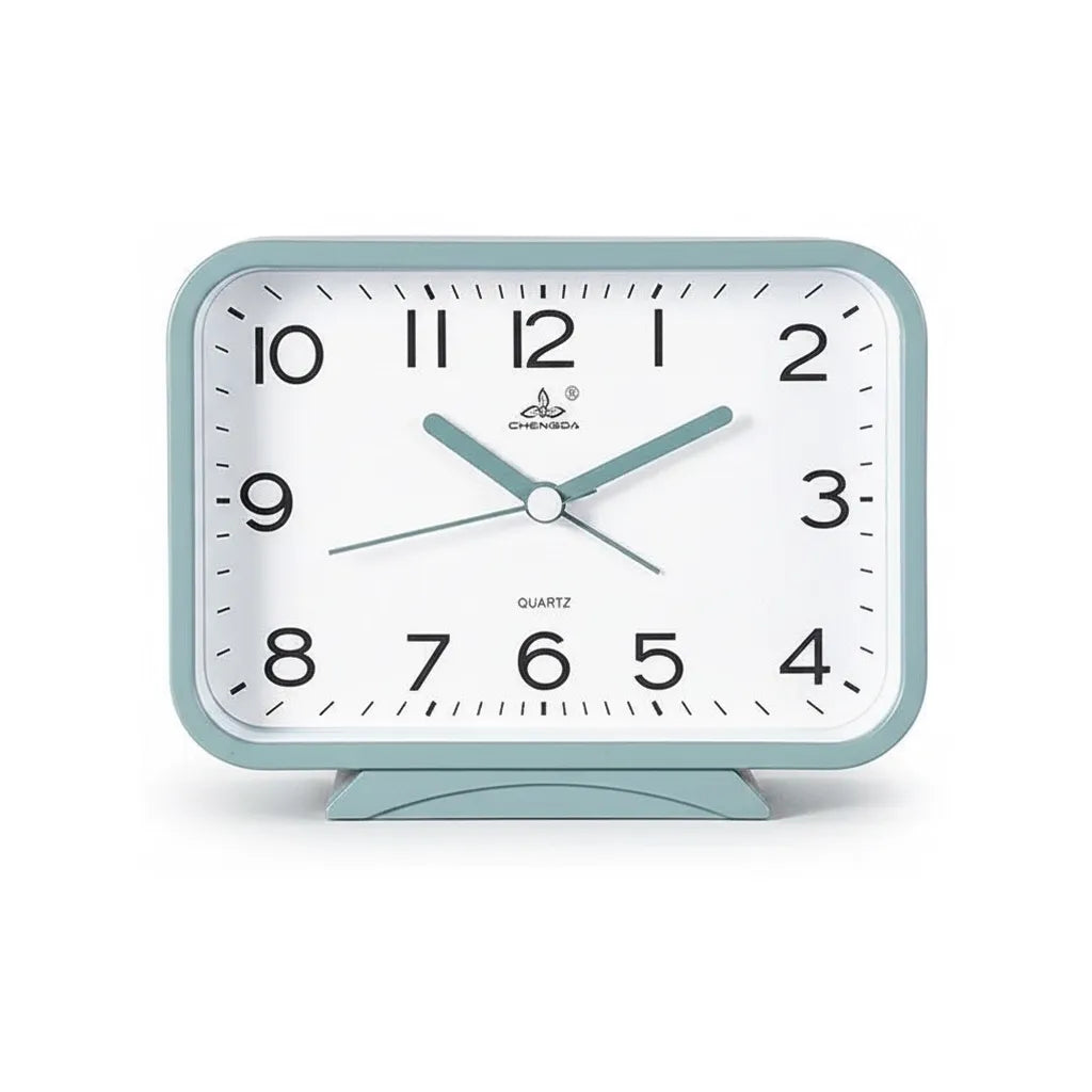 Réveil Analogique Rectangle Silencieux
