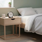 Réveil Analogique Rond en Métal