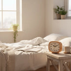 Réveil Analogique Silencieux à Grands Chiffres