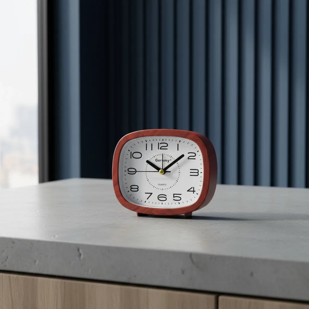 Réveil Analogique Silencieux à Grands Chiffres