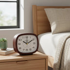 Réveil Analogique Silencieux à Grands Chiffres