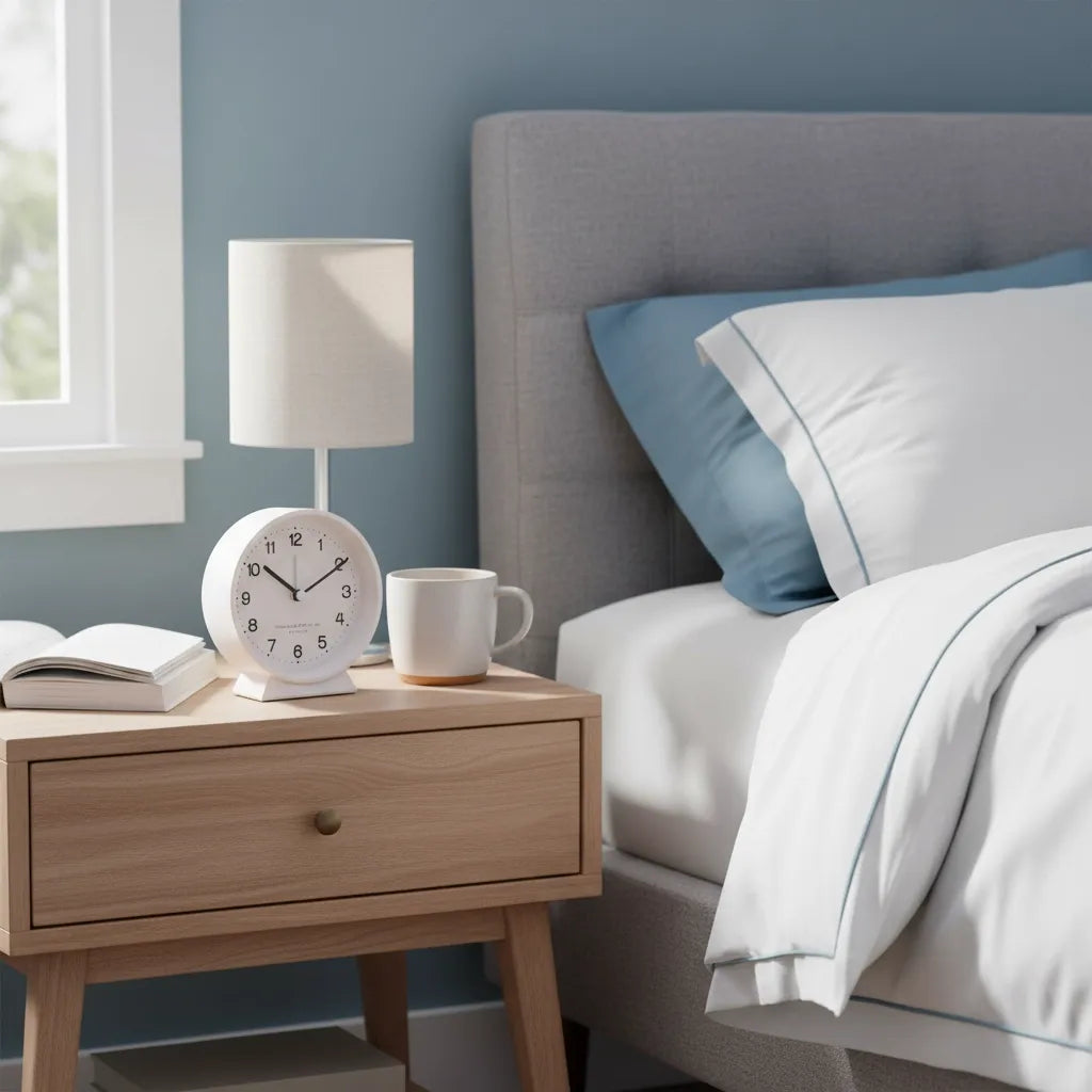 Réveil Analogique Silencieux en Quartz