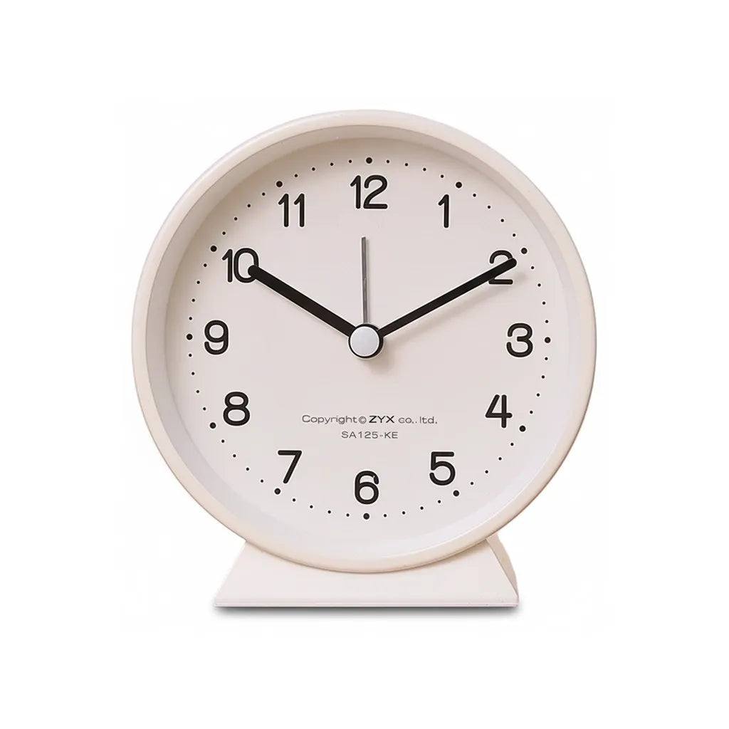 Réveil Analogique Silencieux en Quartz