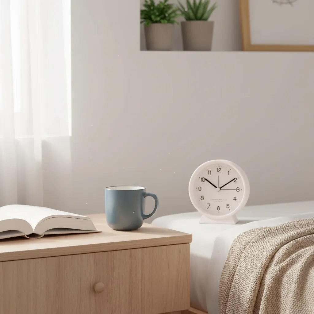 Réveil Analogique Silencieux en Quartz