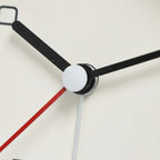 Réveil Analogique Trotteuse Silencieuse en Métal