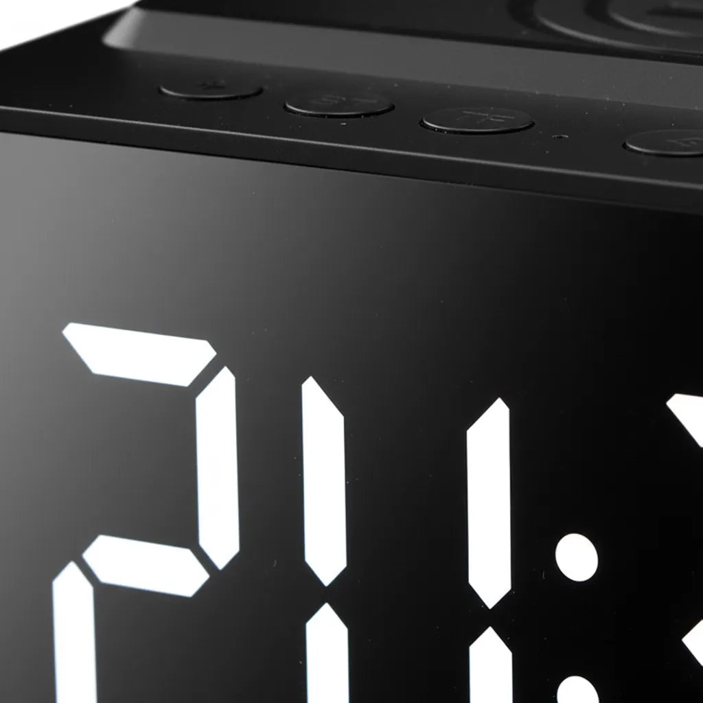 Réveil Bluetooth Enceinte Miroir