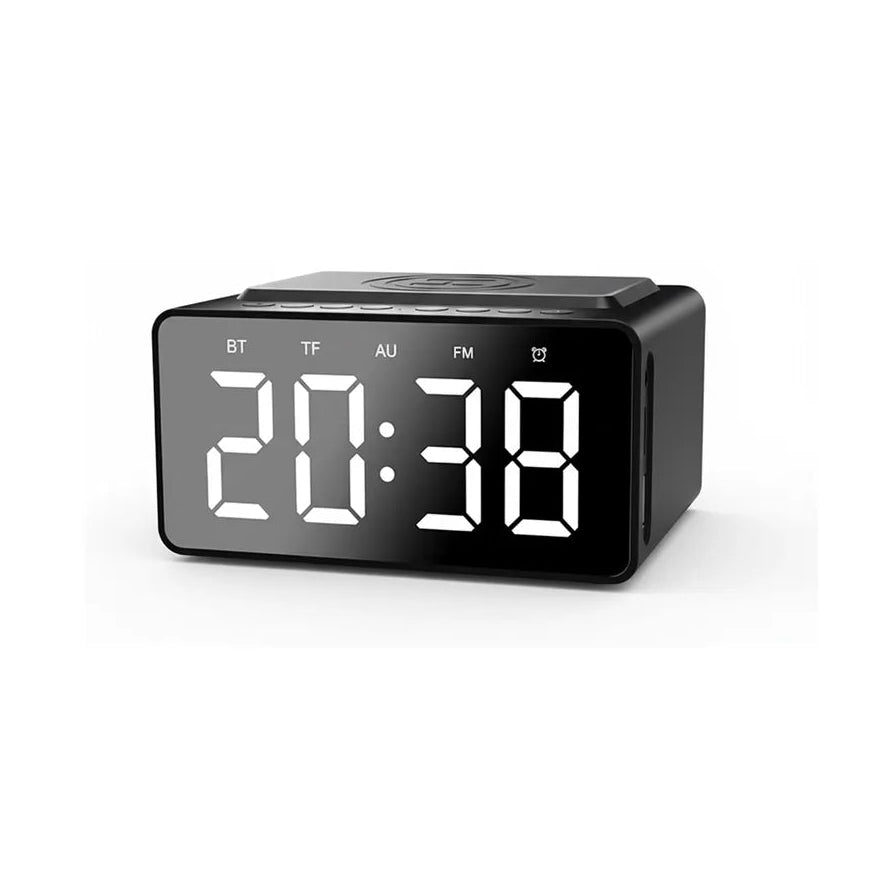 Réveil Bluetooth Enceinte Miroir