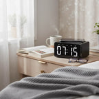 Réveil Bluetooth Enceinte Miroir