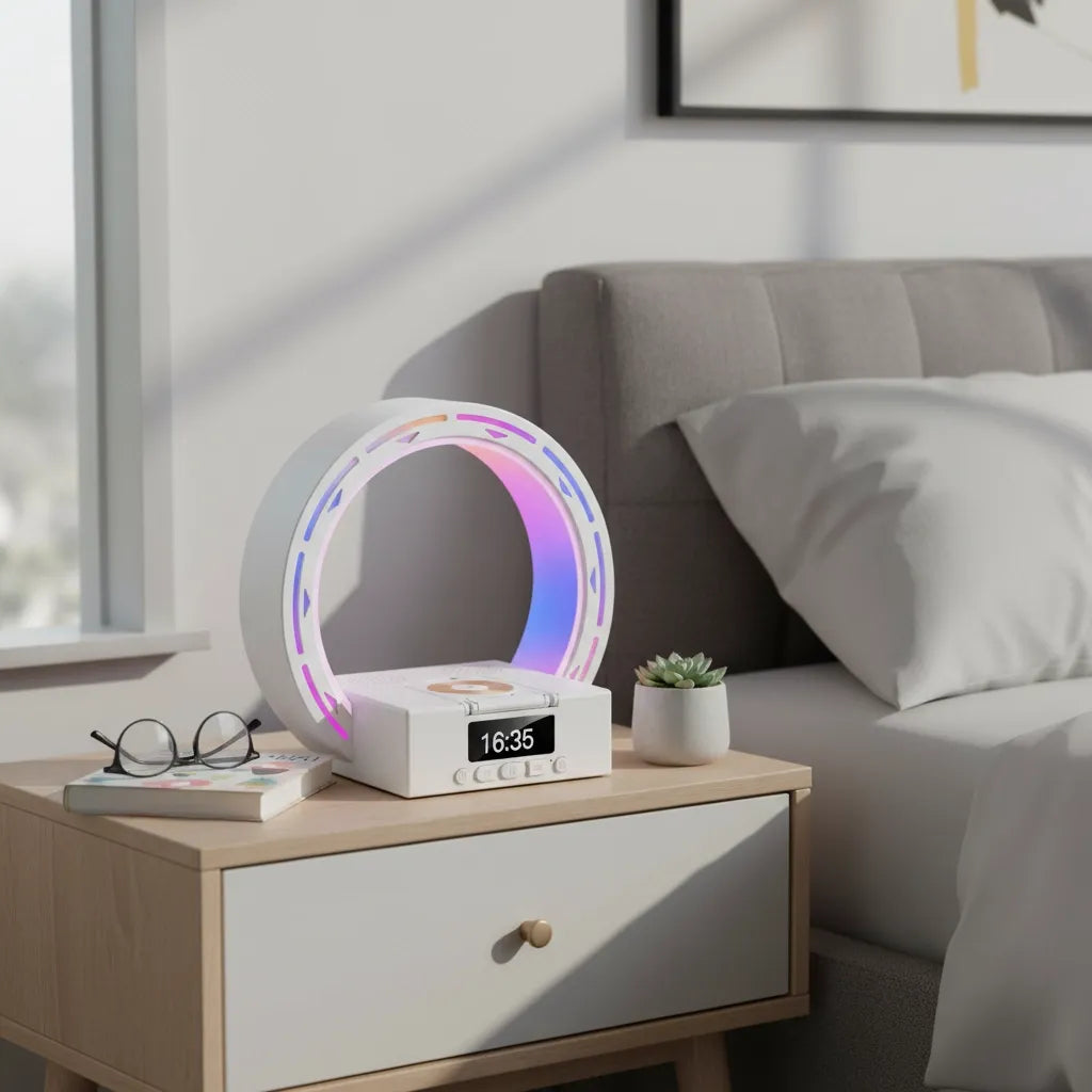 Réveil Bluetooth Lumineux Enceinte