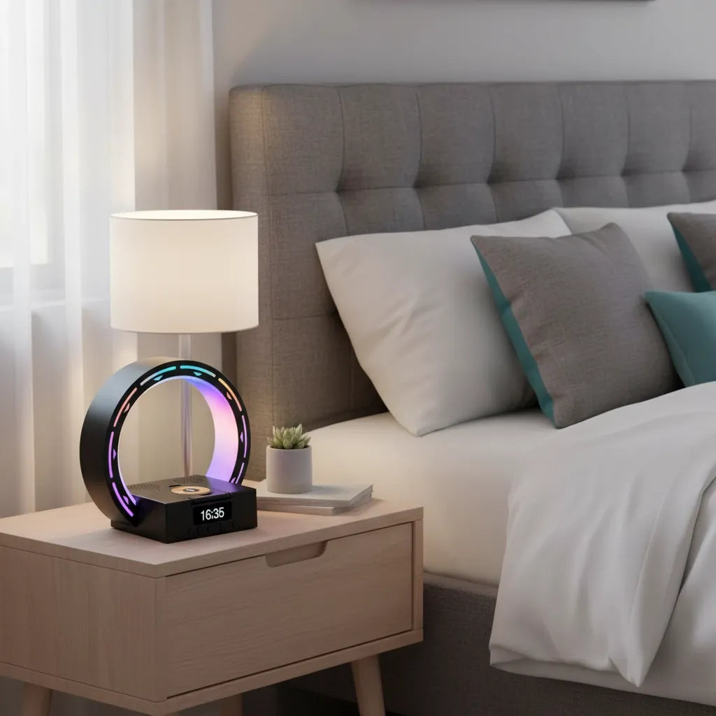 Réveil Bluetooth Lumineux Enceinte