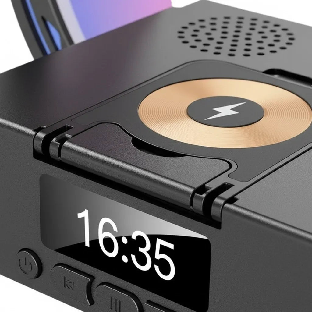 Réveil Bluetooth Lumineux Enceinte