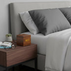 Réveil Bois Cube Numérique