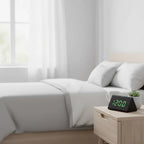 Réveil Bois Noir Numérique