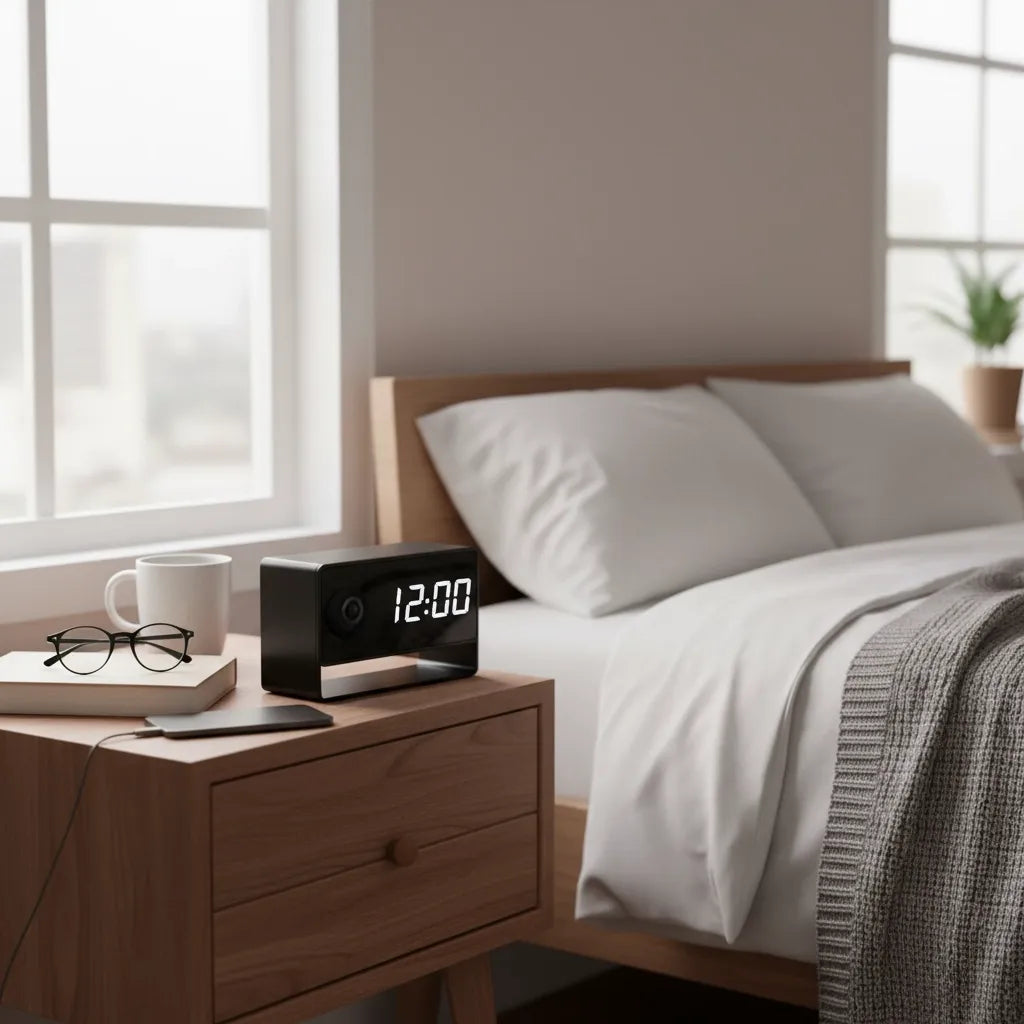 Réveil Caméra Espion Full HD 128Go