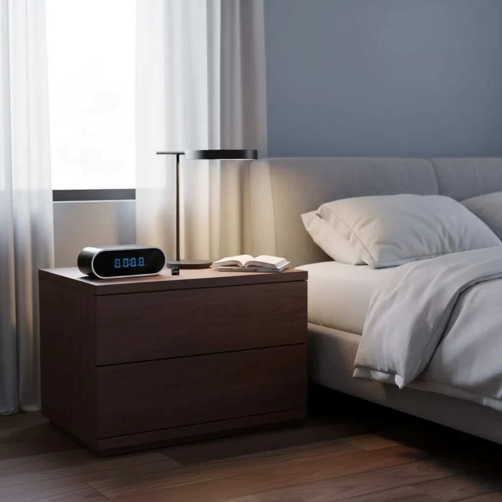 Réveil Caméra Espion HD Vision Nocturne