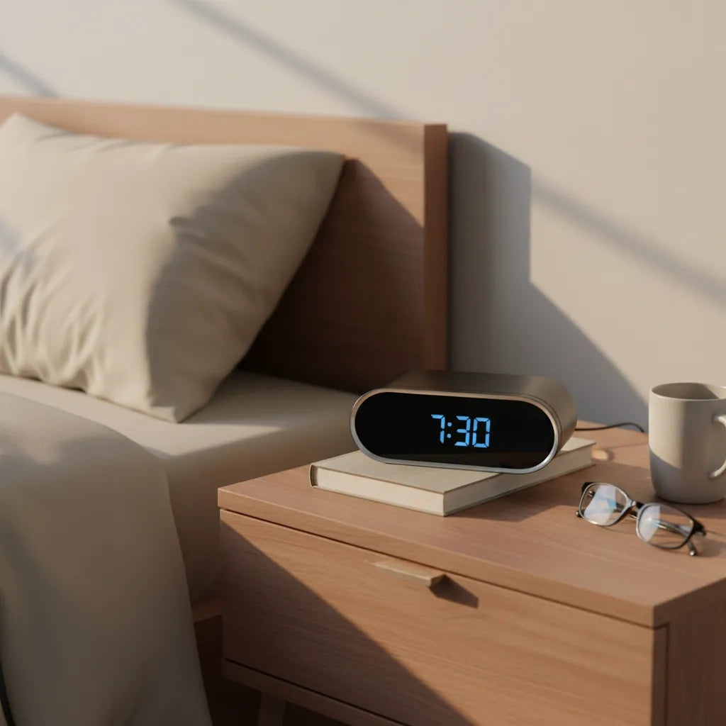 Réveil Caméra Espion HD Vision Nocturne