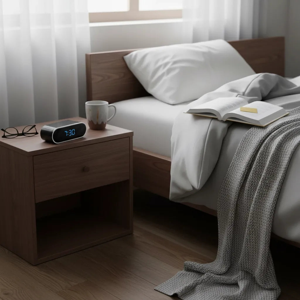 Réveil Caméra Espion HD Vision Nocturne