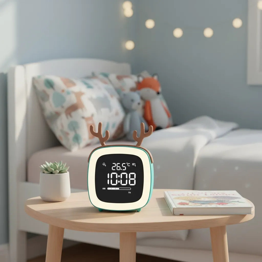 Réveil Cerf Veilleuse