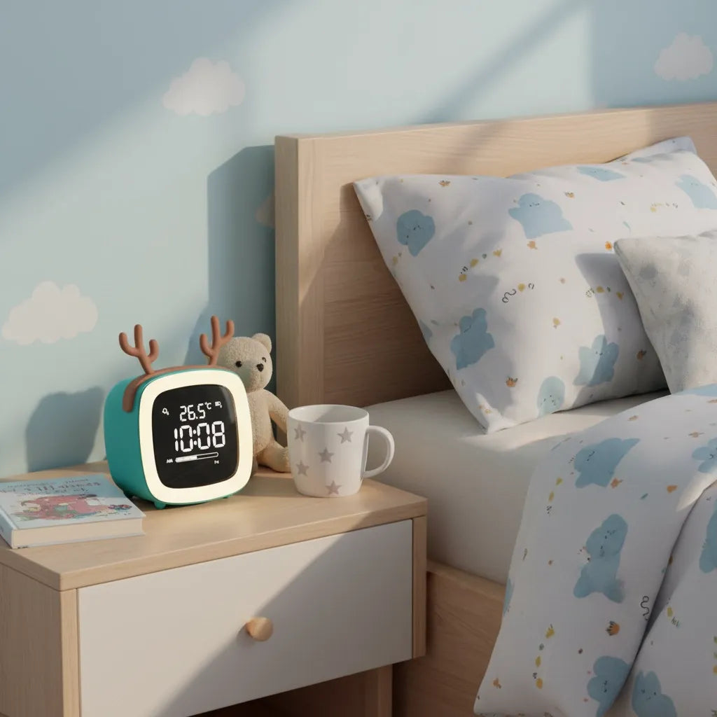 Réveil Cerf Veilleuse