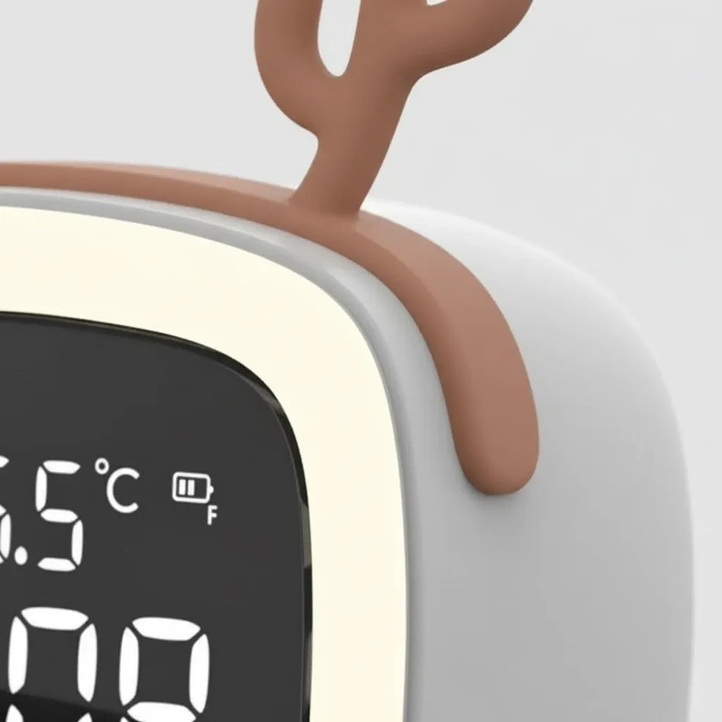 Réveil Cerf Veilleuse