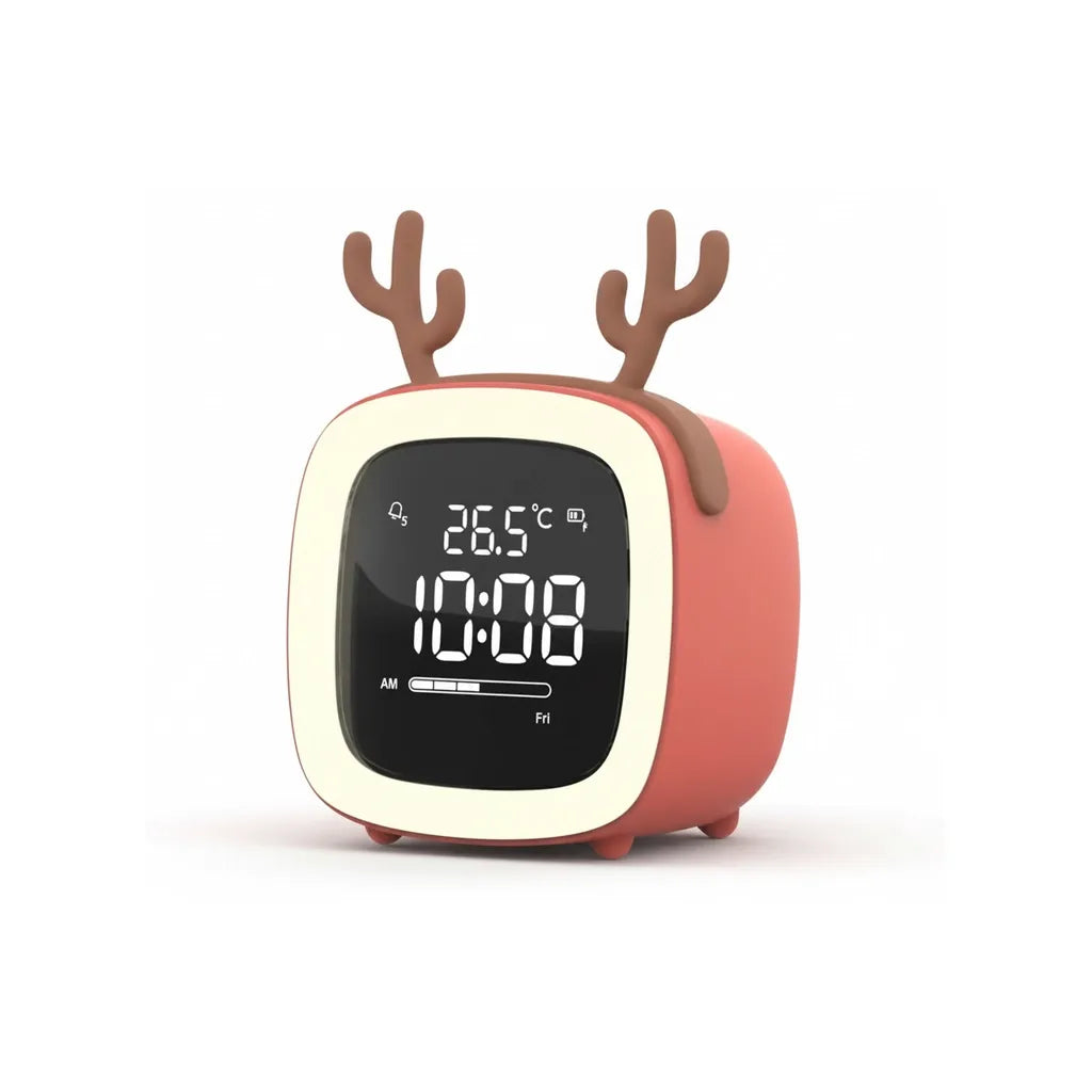 Réveil Cerf Veilleuse