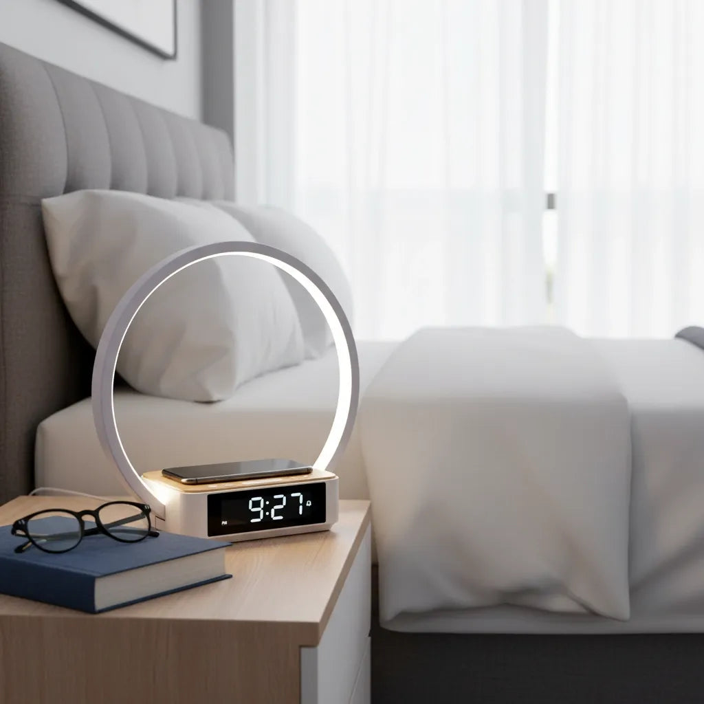 Réveil Chargeur à Induction Design Réglable