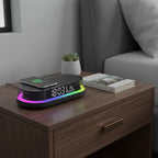 Réveil Chargeur à Induction Lumineux