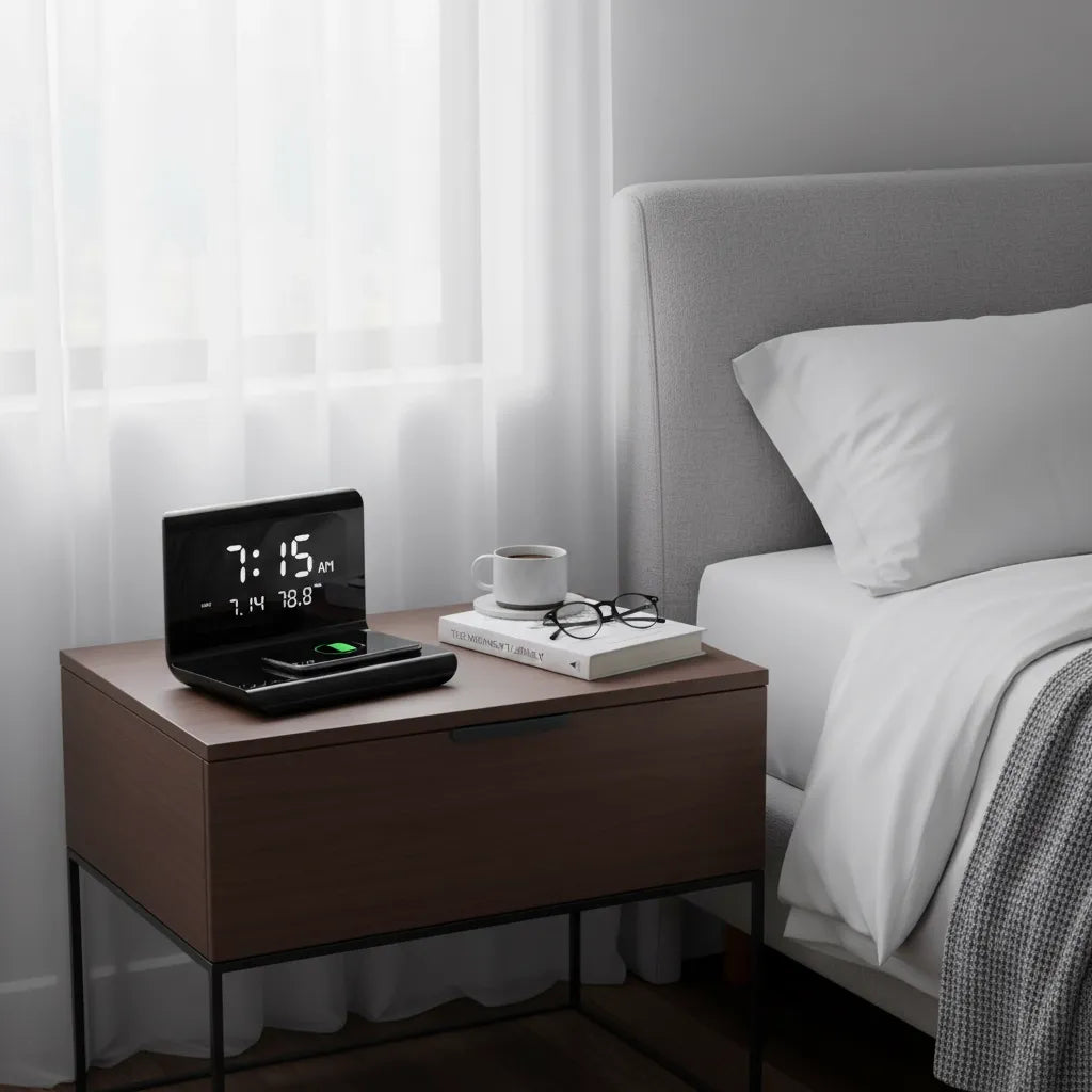 Réveil Chargeur à Induction Universel