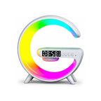 Réveil Chargeur Induction Avec Lampe Bluetooth